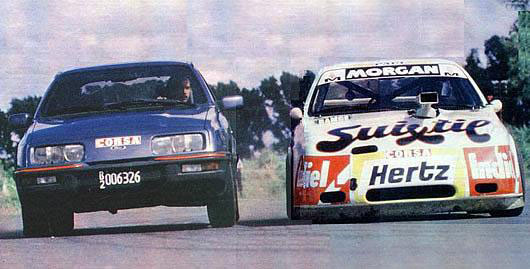 Ford Sierra XR4 (Standard) vs Ford Sierra TC2000