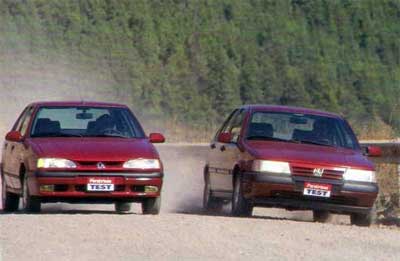 Renault 19 RT vs Fiat Tempra