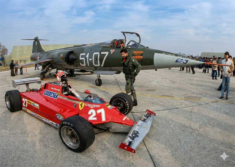 Formula 1 vs Lockheed F-104 Starfighter