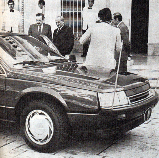 Renault 25 Limousine para Alfonsin
