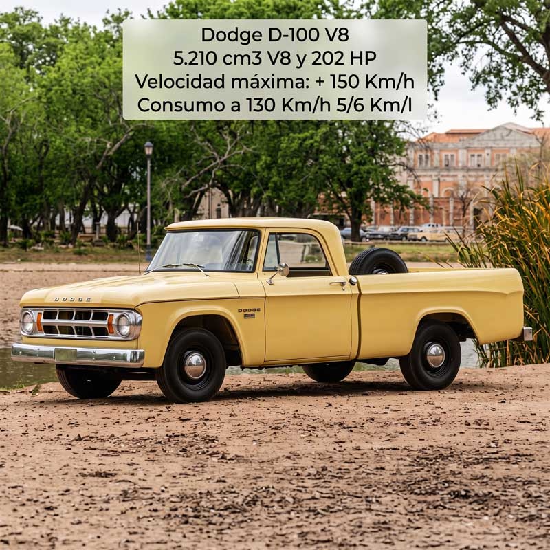 Dodge D-100 V8