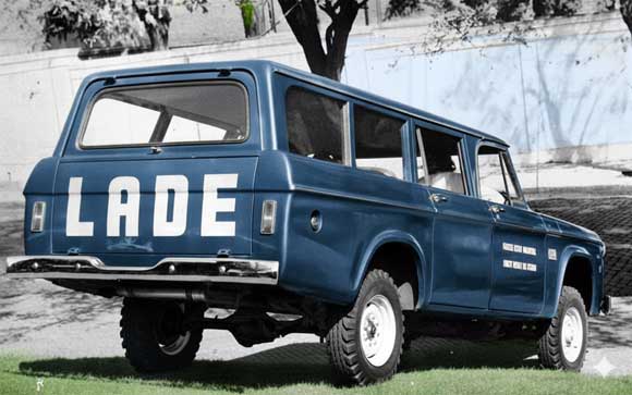 Dodge D 200 en las Islas Malvinas