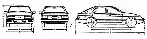 Ford Sierra 2.3 Ghia