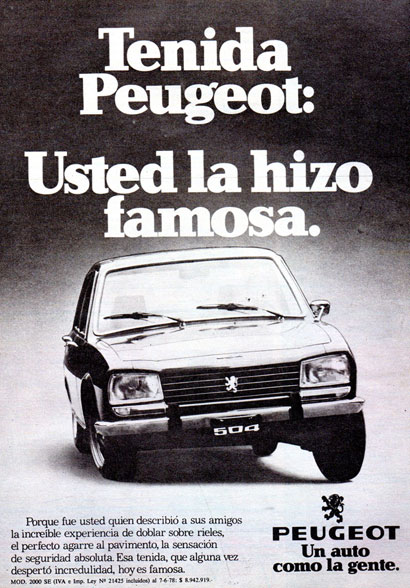 Peugeot 504 XSE