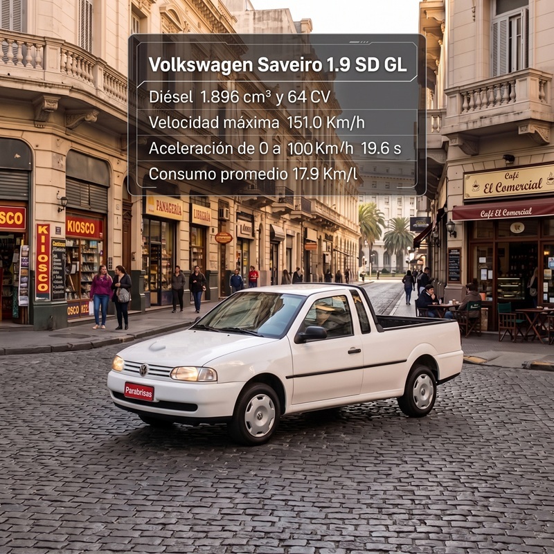 Volkswagen Saveiro 1.9 SD GL